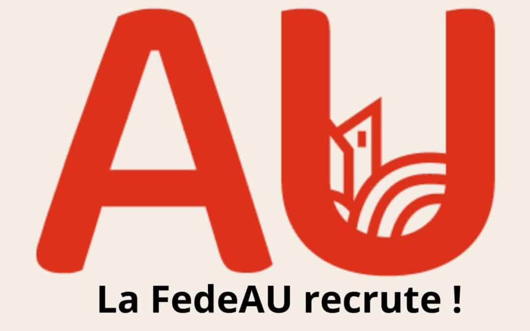 Offre d’emploi : Animateur.ice communauté, communication et mutualisation pour la FedeAU asbl (3/5e ETP)