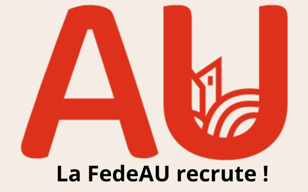 Offre d’emploi : Animateur.ice communauté, communication et mutualisation pour la FedeAU asbl (3/5e ETP)