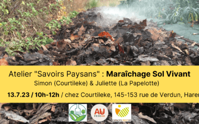 Retour sur l’atelier : Maraîchage Sol Vivant