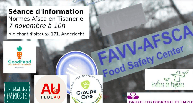Normes AFSCA en Tisanerie